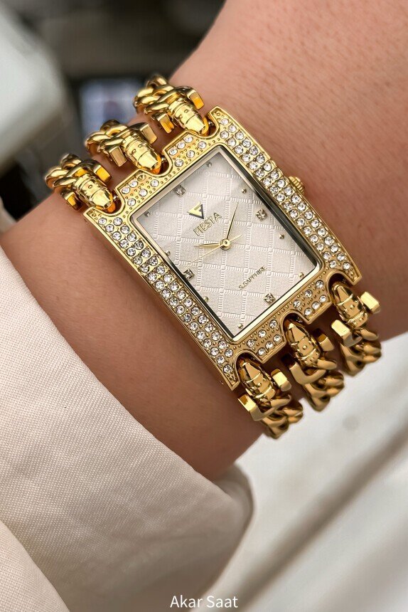 Fiesta F24006L Çelik Kordonlu Kadın Kol Saati