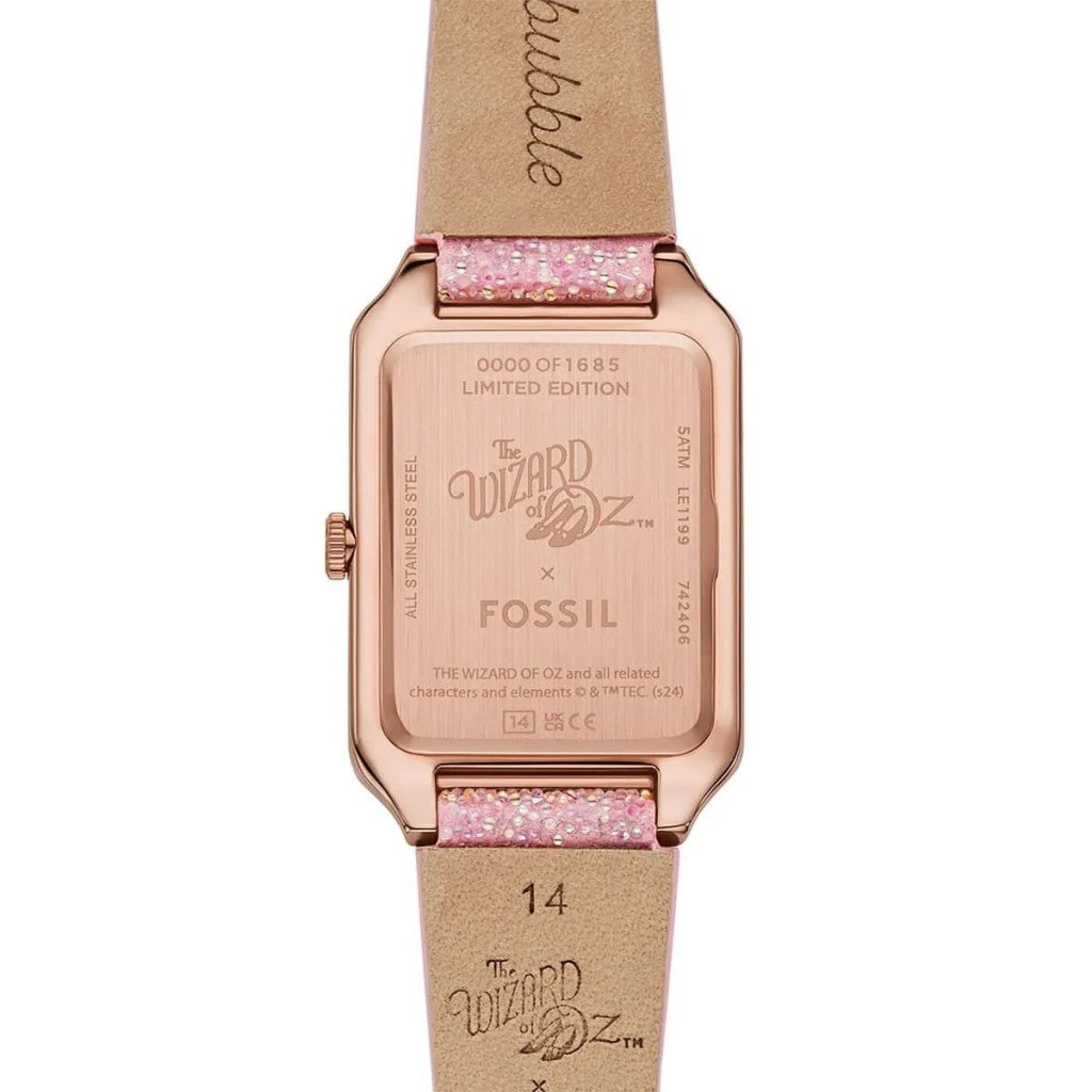 Fossil FLE1199 The Wizard of Oz x Fossil Glinda The Good Witch Kadın Kol Saati