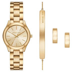 Michael Kors MK7561SET Kadın Kol Saati Bileklik ve Küpe Seti